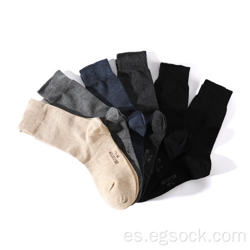 Calcetines de vestir de algodón para hombres-98M6W